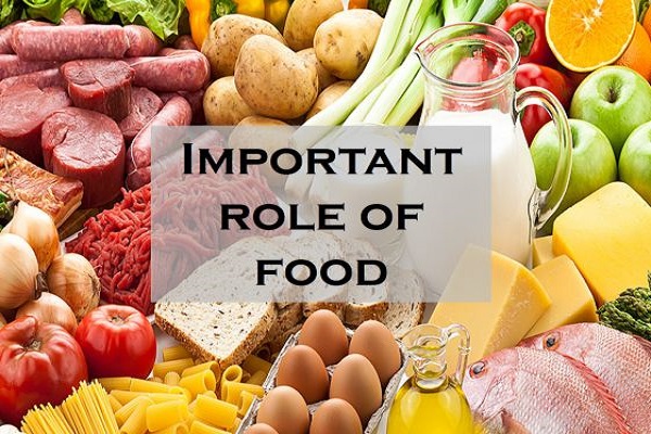 Example of Food in daily life for Class 2