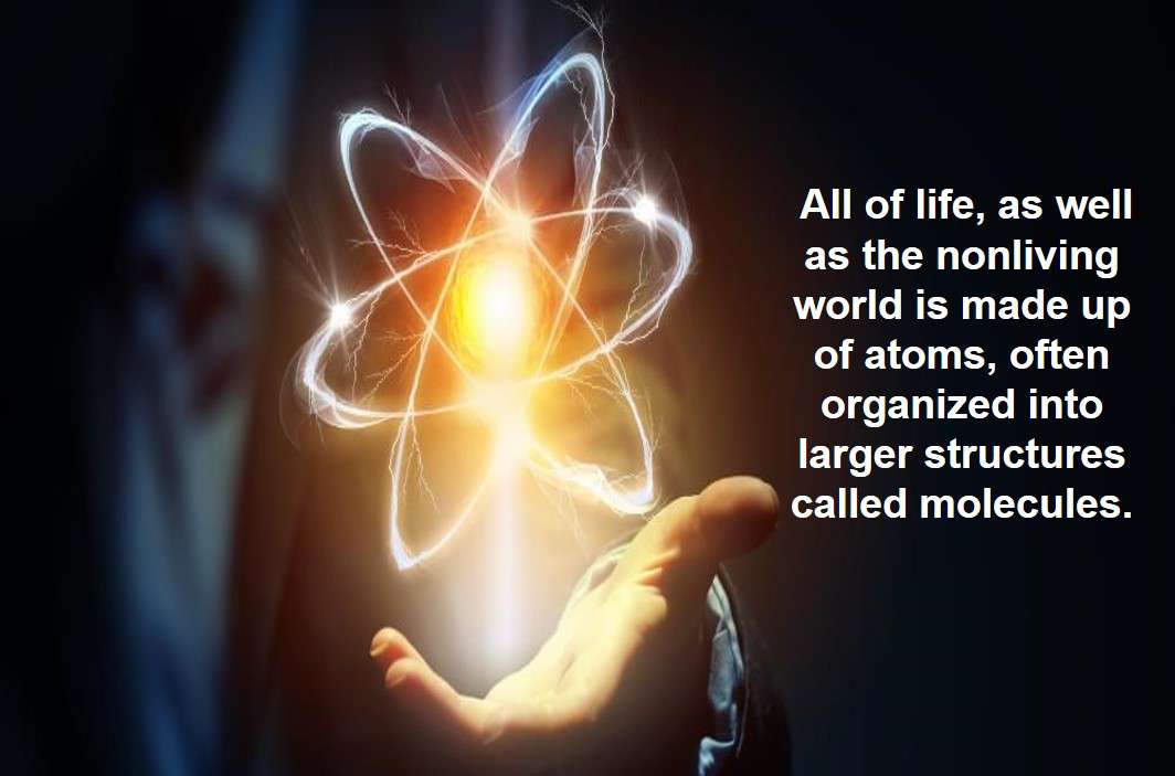 Example of Atoms and Molecules in daily life for Class 9